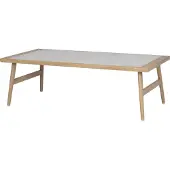 Intratuin Loungetafel Tara Naturel 120 X 60 X 40 Cm