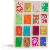 Ancient Wisdom Lokta Mini Tiles Notitieboekje – Medium (15x12cm) – 45 bladzijden – Naturel