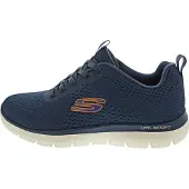 SKECHERS Sneakers laag 'Summits - Eckler' navy / oranje