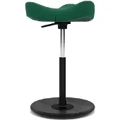 Varier Move zadelkruk, Groen/Zwart Tonal - ergonomisch