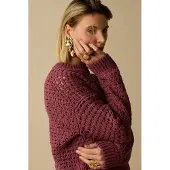 Sissy-Boy Gold plated oorbellen met bloem