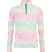 Protest Skipully Women Prtrefuzzy 1/4 Zip Active Top Glacial Blue-XL