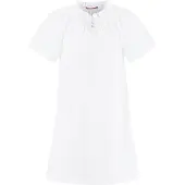 Hanssop Meisjes Nachthemd Wit met smock details en Dots -152