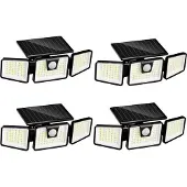 Lumisky Set van 4 zonnesensorprojectoren 700LM FALCON