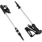 NILS Verstelbare Nordic Walking Stokken - Lichtgewicht Aluminium Trekkingstokken