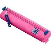 Oxford slordige rol, polyester, rond, klein, roze