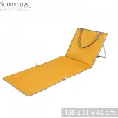 Sunnydays KUSSEN "LE SIERRA BLANCA" STRANDKUSSEN GEEL MOSTERD 158X51XH45CM