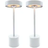 Lumisky Set van 2 draadloze tafellampen H30CM ROBY