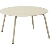 Home & Styling Tafel beige ø70xh40cm beige Kunststof Tafel