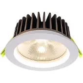Deko-light 565180 COB 130 LED-inbouwlamp Energielabel: G (A - G) LED vast ingebouwd 18.50 W Verkeerswit (RAL 9016)