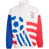 Adidas Trainingsjack blauw / rood / wit