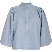 Minus Blouse 'Solene' blauw