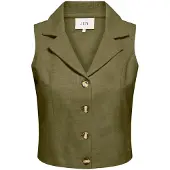 ONLY Gilet 'JDYMilan' olijfgroen