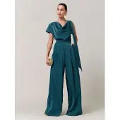 SAVEL Jumpsuit 'Erica' cyaan blauw