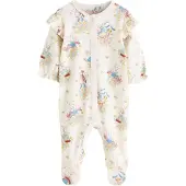 Next Nachtkledij 'Cath Kidson Bunny' crème / lichtblauw / geel / bordeaux