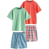 Next Nachtkledij blauw / lichtblauw / groen / kreeft