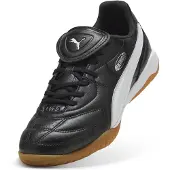 Puma King Liga Zaalvoetbalschoenen (IN) Zwart Wit Zilver