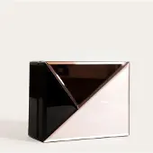 Hobby Hall - Jewelry Box - In Mirror Triangles - 19x15x8 cm