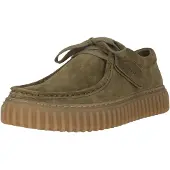 Clarks Shoes Veterschoen 'Torhill' olijfgroen