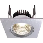 Deko-light 565282 COB-68 LED-inbouwlamp Energielabel: E (A - G) COB LED LED vast ingebouwd 6 W Zilver