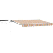 vidaXL Elektrisch Uitschuifbare Zonneluifel 3,5 x 2,5 m