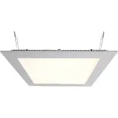 LIGHT IMPRESSIONS 565161 LED Panel Square 20 LED-inbouwlamp Energielabel: G (A - G) LED LED vast ingebouwd 16 W Parelgrijs (RAL 9022)