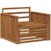 vidaXL 2 st Buitensofa Naturel