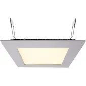 LIGHT IMPRESSIONS 565157 LED Panel Square 15 LED-inbouwlamp Energielabel: G (A - G) SMD LED LED vast ingebouwd 13 W Parelgrijs (RAL 9022)