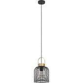 Eglo Draadlamp Roundham Ø 22cm Zwart Met Goud