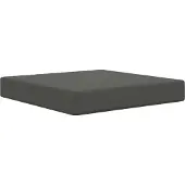 vidaXL Buitenbankkussen Polyester Antraciet 60 x 60 x 8 cm