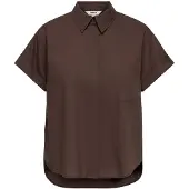 ONLY Blouse 'ONLKERI' chocoladebruin