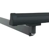 vidaXL Handmatig Afsheringsframe Verstelbaar Antraciet 3,5 x 2 m Staal