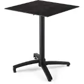 Oviala - 70 cm kantelbare terrastafel in leisteen laminaat - Opéra
