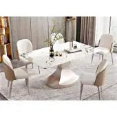 AEA Esszimmer Säulen Tische Italienische Möbel Esstisch Restaurant Tisch Luxus