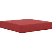 vidaXL Buitenbankkussen Polyester Wijnrood 60 x 40 x 10 cm