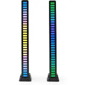 Nedis Game Verlichting | RGB | Batterij Gevoed | Gebruikt voor: Desktop / Notebook | Zwart