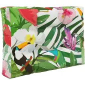 vidaXL Buitenbankkussen Polyester kleurrijk 60 x 60 x 8 cm