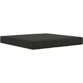 vidaXL Buitenbankkussen Zwart 80 x 80 x 8 cm Polyester