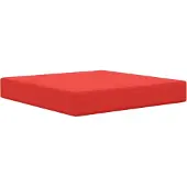 vidaXL Buitenbankkussen Polyester Rood 60 x 60 x 8 cm