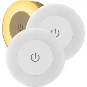 Edibazzar | 2-delige set LED-lampen, touchgevoelige wandlamp, draadloze USB-aansluiting