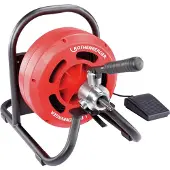 Rothenberger Buisreinigingsmachine | 230 V 300 omw/min (trommel) 440 W | voor buis d. 40-100 mm | 1 stuk - 1000001257 1000001257