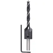 Bosch Houtspiraalboor met verzinkboor 7 mm 1st - 2608596394