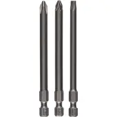 Bosch PH2, PZ2, T25, 89 mm Bitset