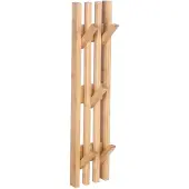 Begryf Wandkapstok - Bamboe - 60 cm - 5 haken