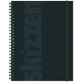 Brunnen Schetsboek A5 110 g/m² Mat Zwart 48 Vellen