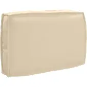 vidaXL Kussen Beige 60 x 40 x 12 cm Oxford Stof
