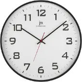 Lowell Justaminute 00880N wand- & tafelklok Kwartsklok Cirkel Zwart