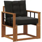 vidaXL 2 Stuk Buitensofa Massief Acacia Hout Naturel