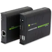 IC Intracom IDATA HDMI-KVM2 KVM HDMI/USB Extender 1080p60Hz tot 120m over Cat6-kabel