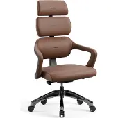 Diablo - Bureaustoel V-MODULAR - Ergonomische bureaustoel verstelbaar - Sugar Brown